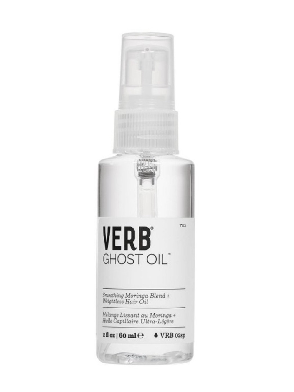 New VERB Ghost Weightless Hair Oil anti frizz treatment all hair types 2 fl oz